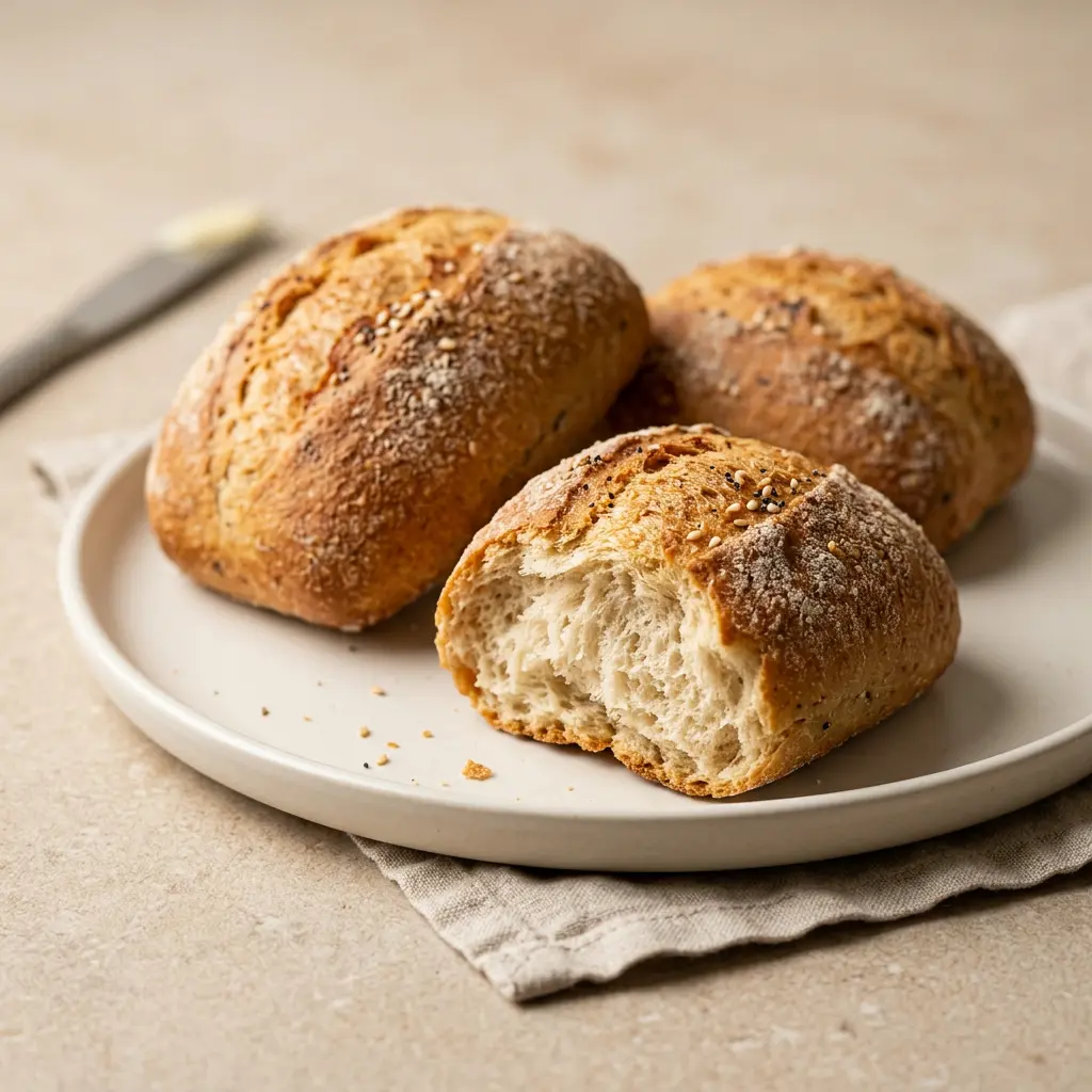 Photo of Air Fryer Breakfast Rolls cooked in the air fryer