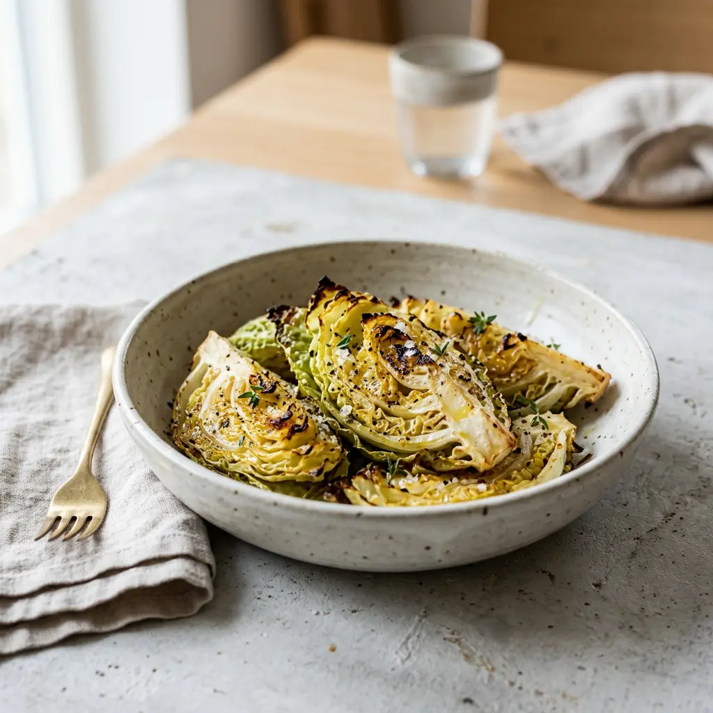 Photo of Air Fryer Cabbage cooked in the air fryer