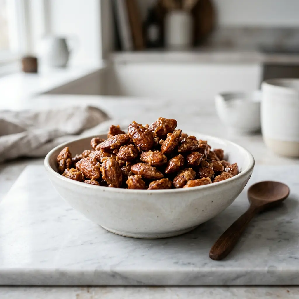 Photo of Air Fryer Candied Almonds cooked in the air fryer