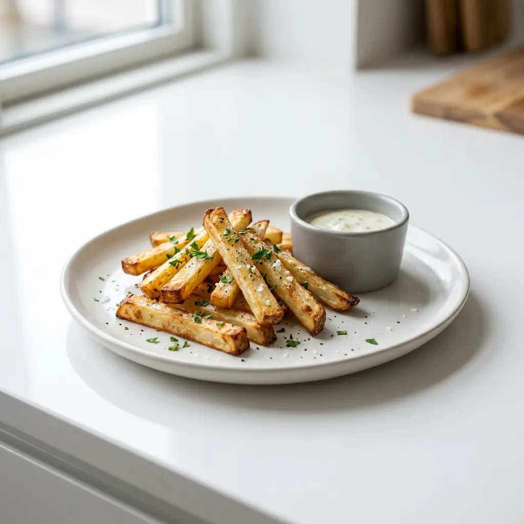 Photo of Air Fryer Celeriac Fries cooked in the air fryer