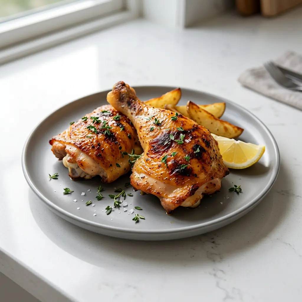 Photo of Air Fryer Chicken Legs cooked in the air fryer