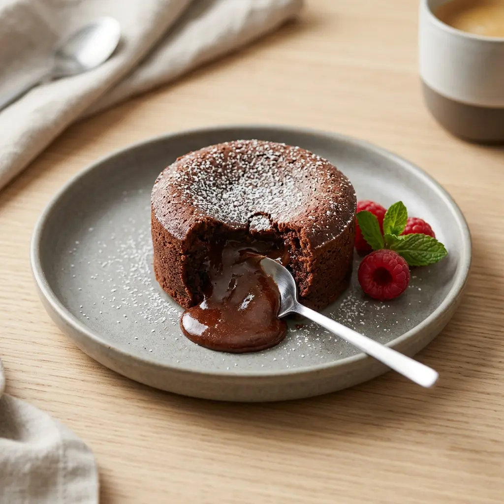 Photo of Air Fryer Chocolate Lava Cake cooked in the air fryer