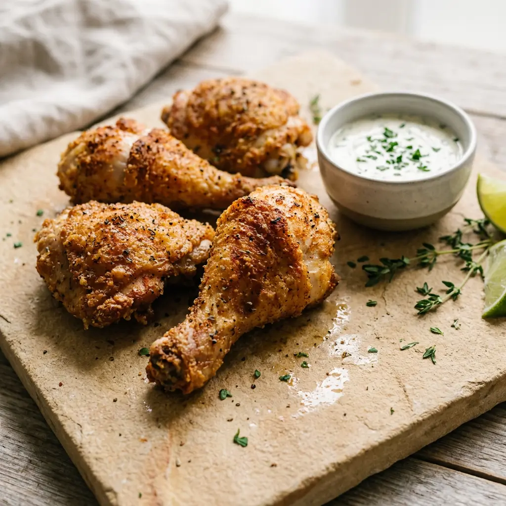 Photo of Air Fryer Crispy Chicken cooked in the air fryer