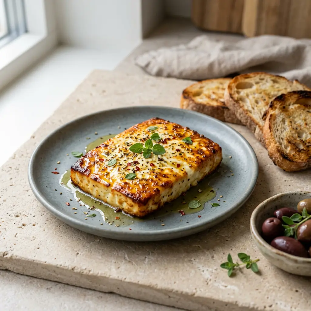 Photo of Air Fryer Feta cooked in the air fryer