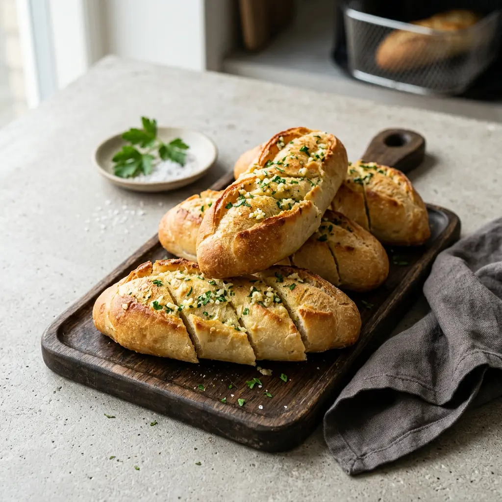 Photo of Air Fryer Garlic Baguettes cooked in the air fryer