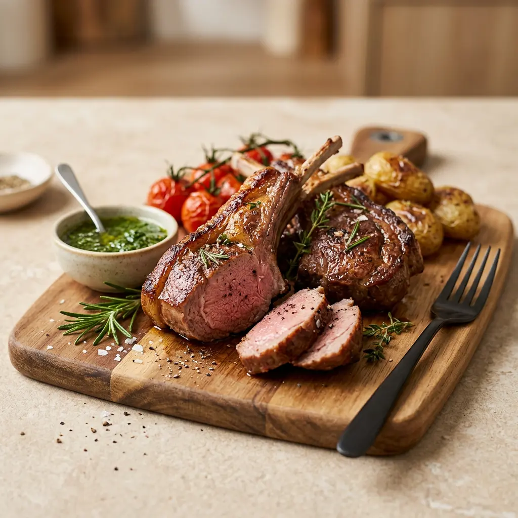 Photo of Air Fryer Lamb cooked in the air fryer
