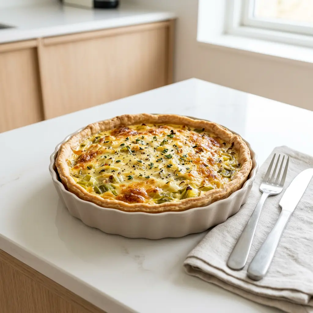 Photo of Air Fryer Leek Pie cooked in the air fryer