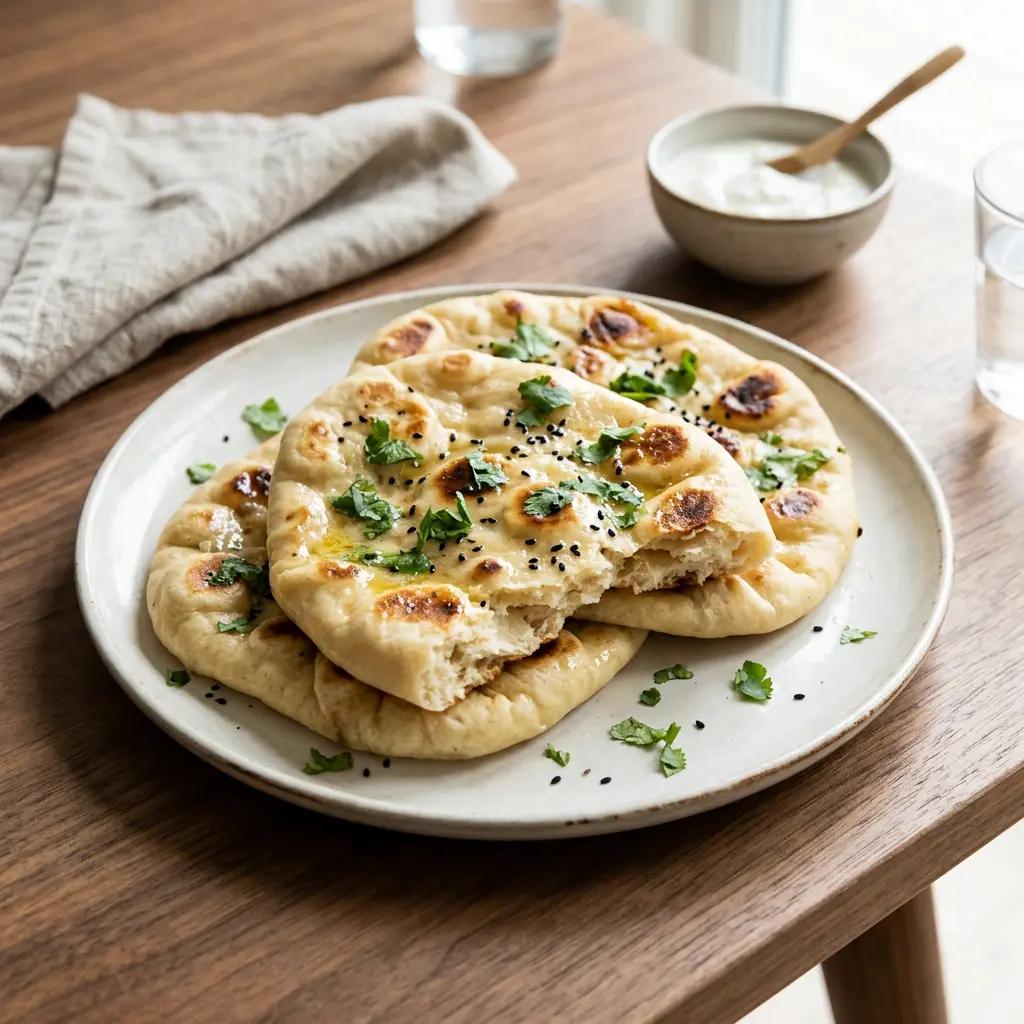 Photo of Air Fryer Naan Bread cooked in the air fryer