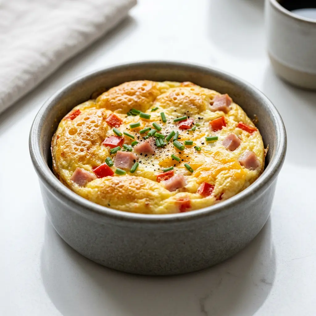 Photo of Air Fryer Omelette cooked in the air fryer