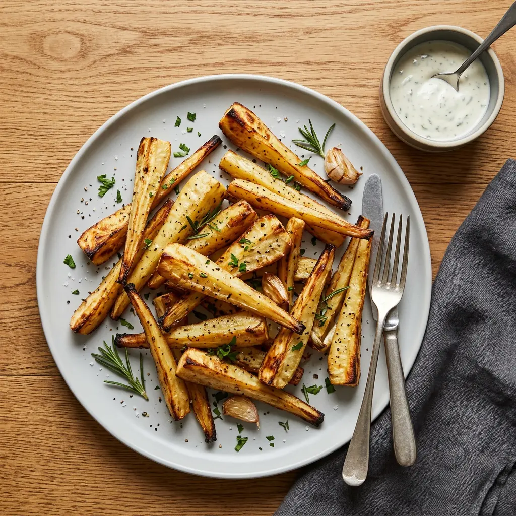 Photo of Air Fryer Parsnips cooked in the air fryer