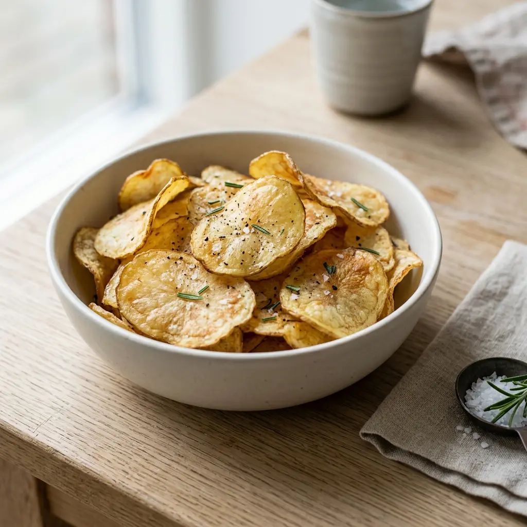 Photo of Air Fryer Potato Crisps cooked in the air fryer