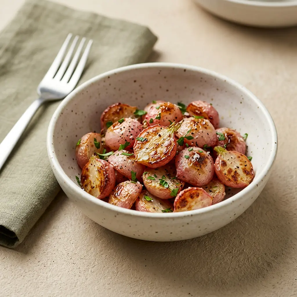 Photo of Air Fryer Radishes cooked in the air fryer