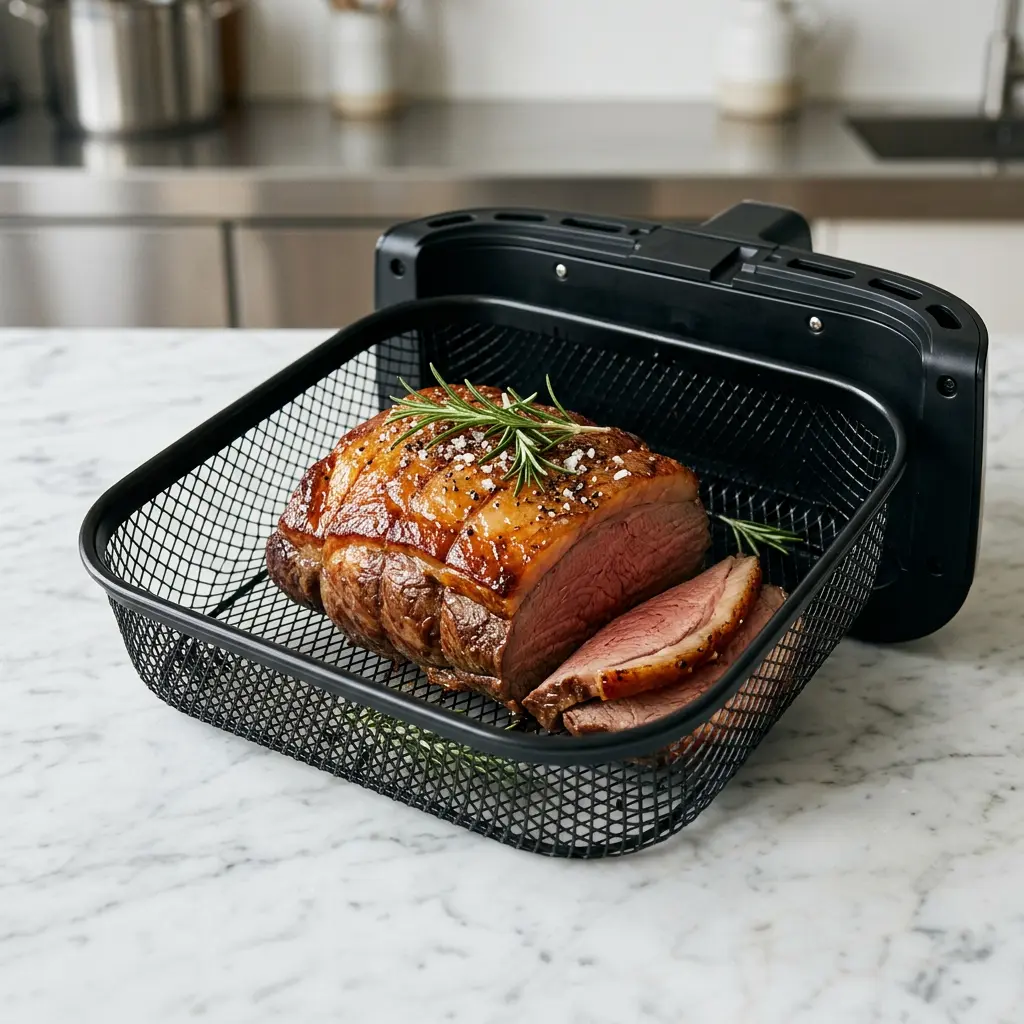 Photo of Air Fryer Rump Cap Roast cooked in the air fryer