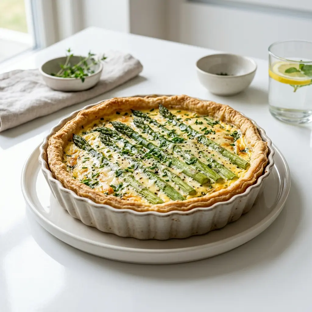 Photo of the dessert recipe Asparagus Tart