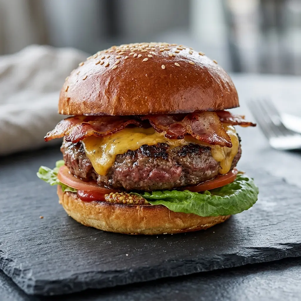 Photo of the finished dish for the recipe Bacon Cheeseburger
