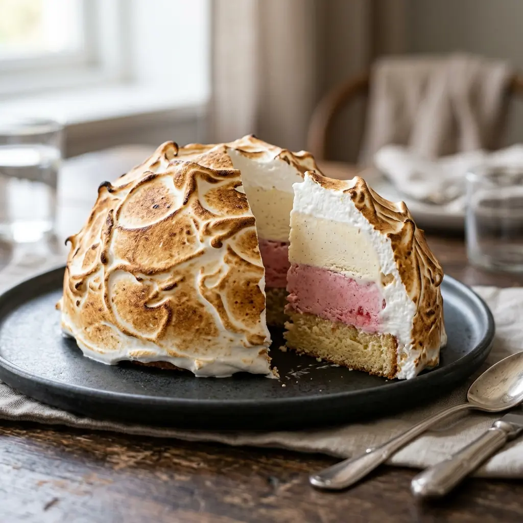 Photo of the finished dish for the recipe Baked Alaska