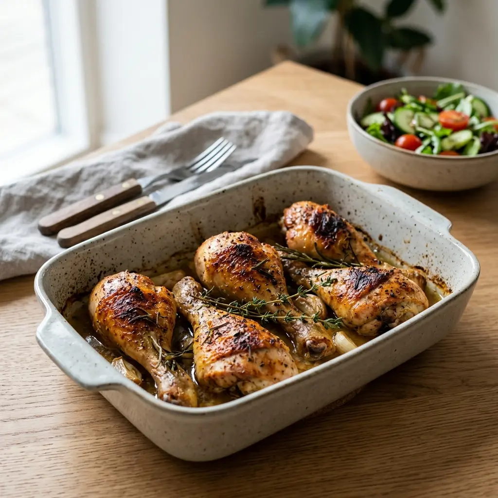 Photo of the finished dish for the recipe Baked Chicken Drumsticks