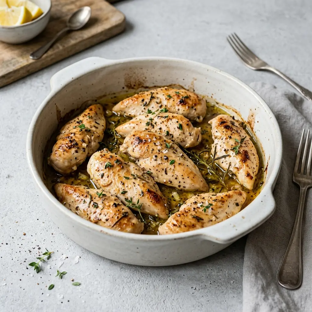 Photo of the finished dish for the recipe Baked Chicken Mini Fillet