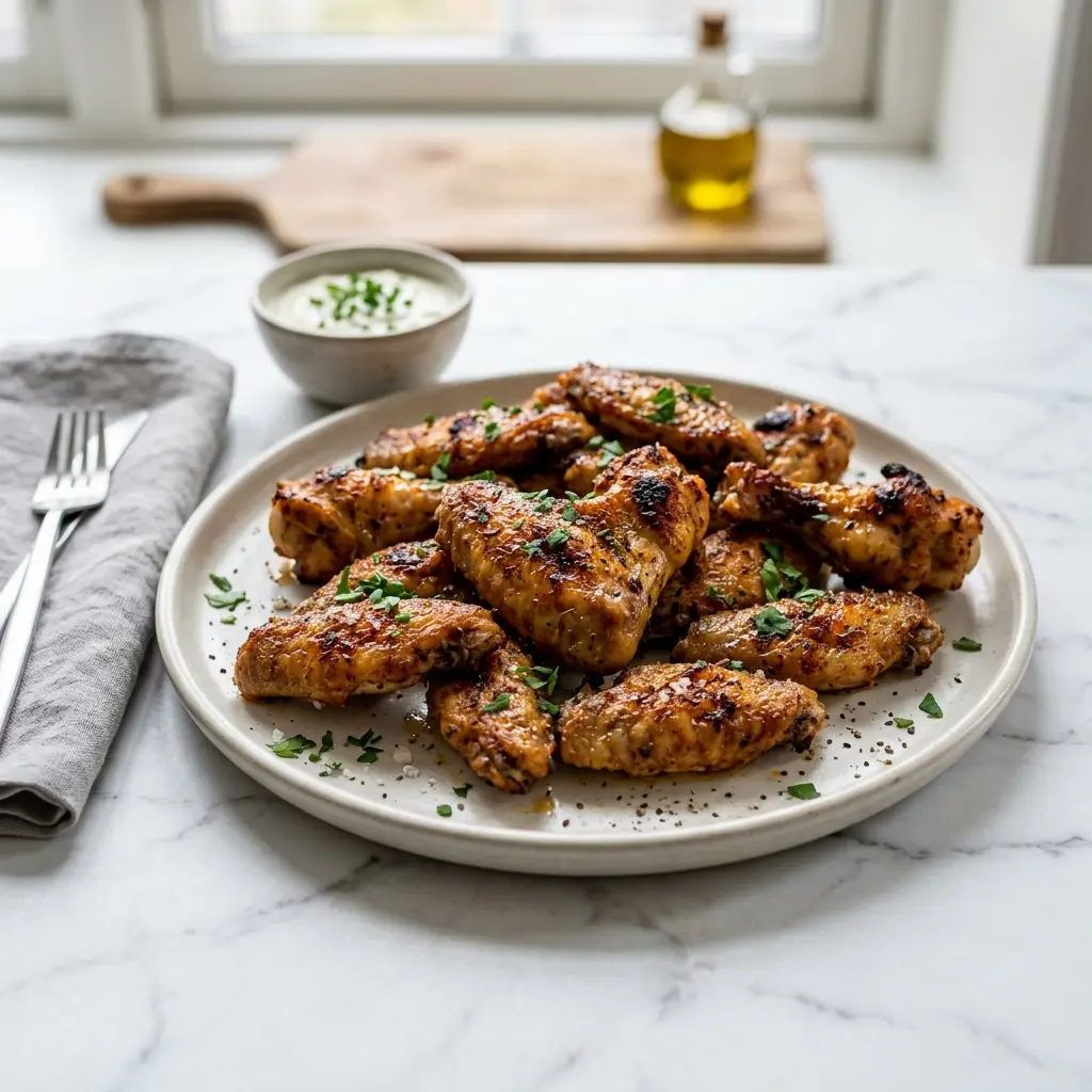 Photo of the finished dish for the recipe Baked Chicken Wings