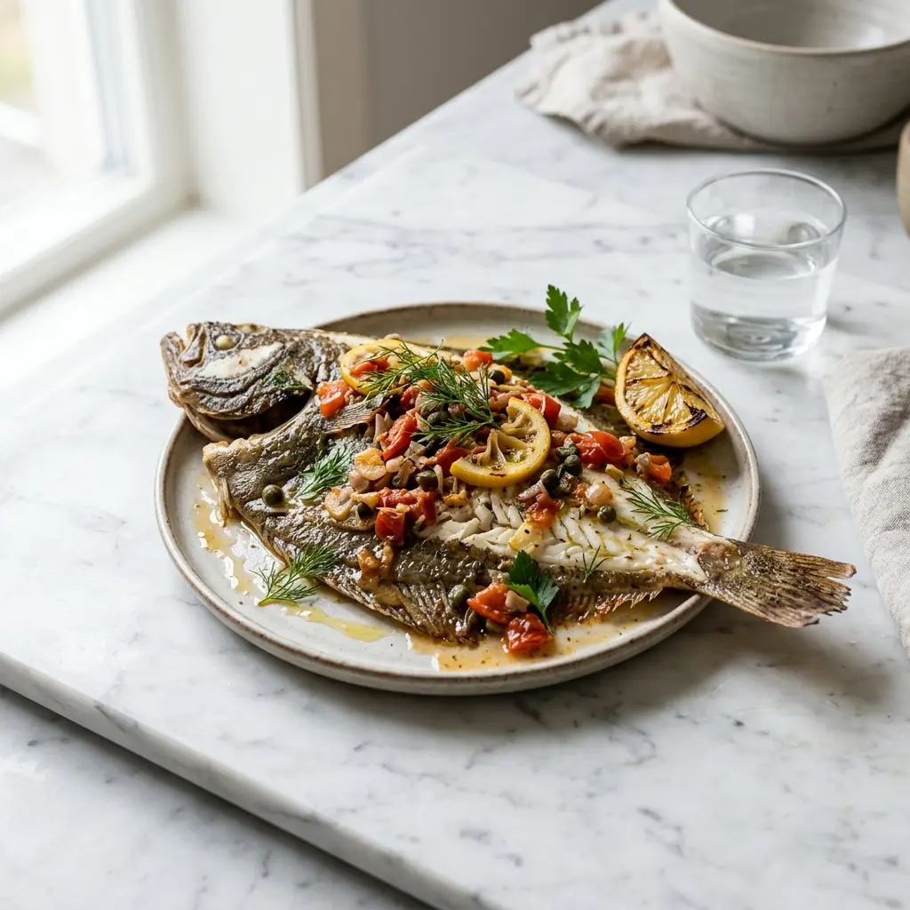 Photo of the finished dish for the recipe Baked Dab