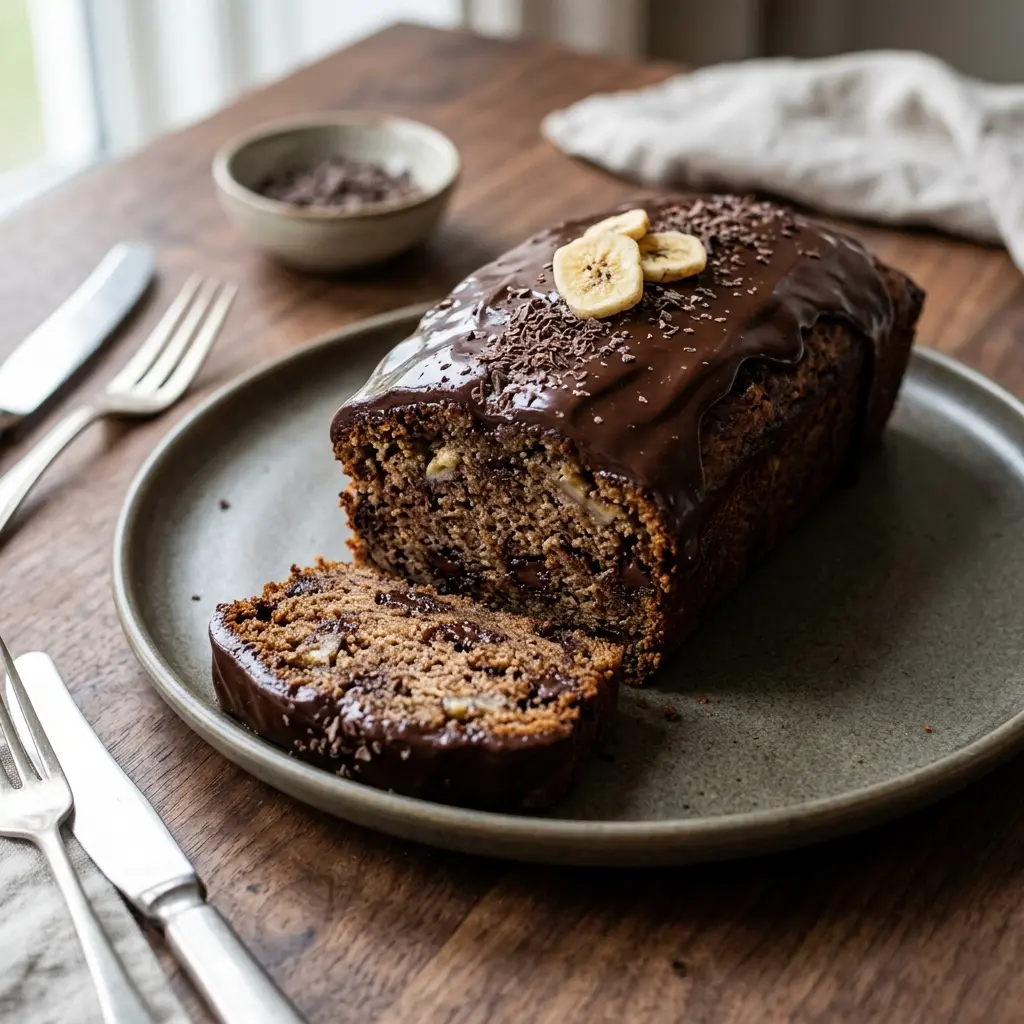 Photo of the dessert recipe Banana Cake with Chocolate