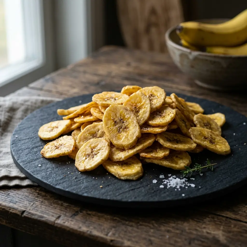 Photo of the finished dish for the recipe Banana Crisps