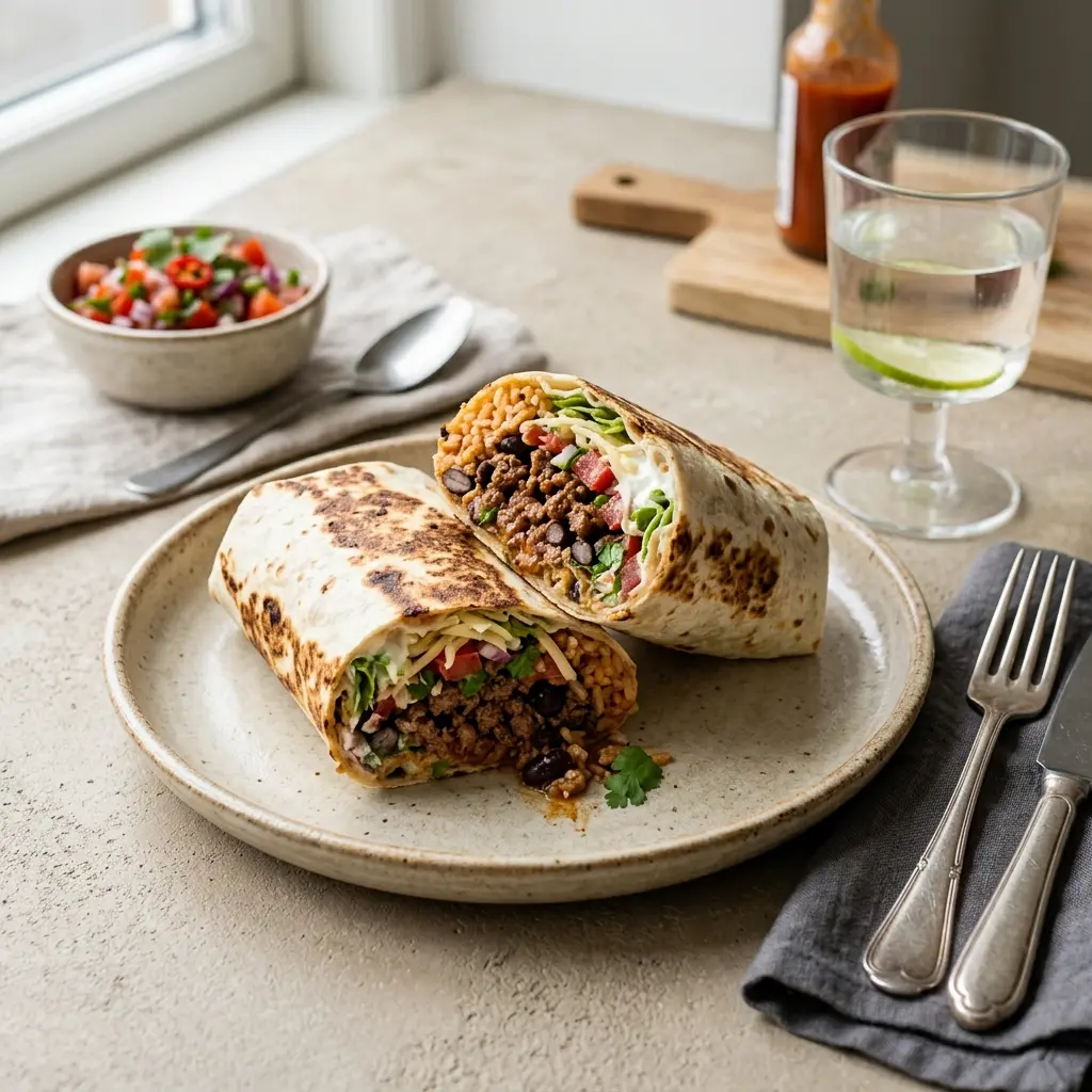 Photo of the finished dish for the recipe Burritos with Beef