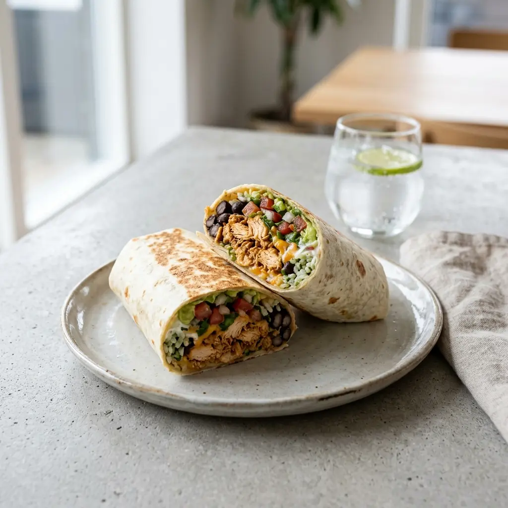 Photo of the finished dish for the recipe Burritos with Chicken