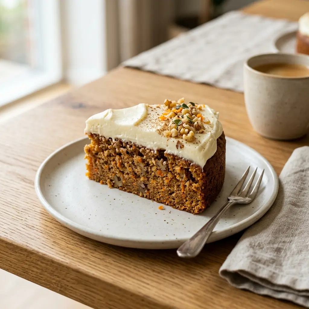 Photo of the dessert recipe Carrot Cake with Cream Cheese Frosting