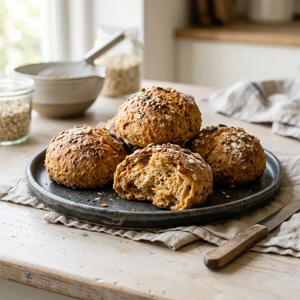 Photo of the bread or dough recipe Carrot Rolls