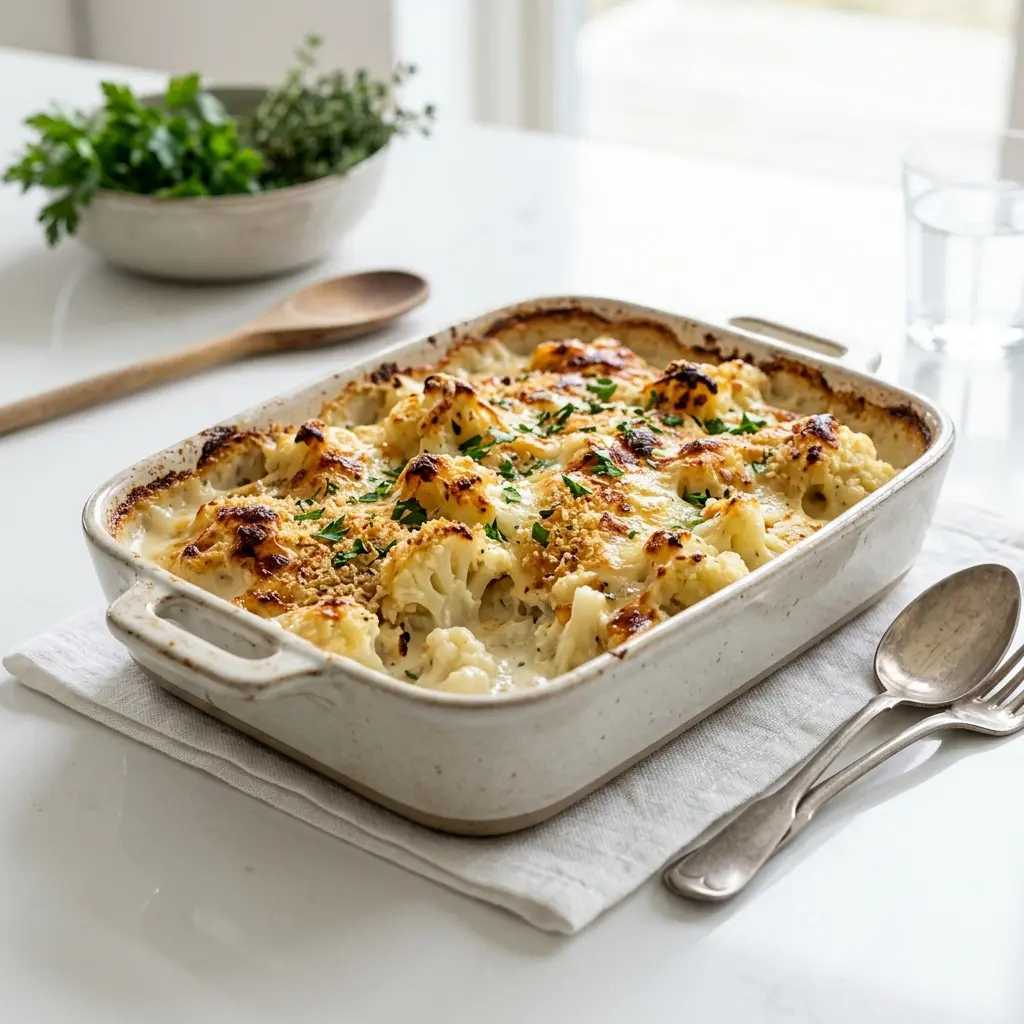 Photo of the finished dish for the recipe Cauliflower Gratin
