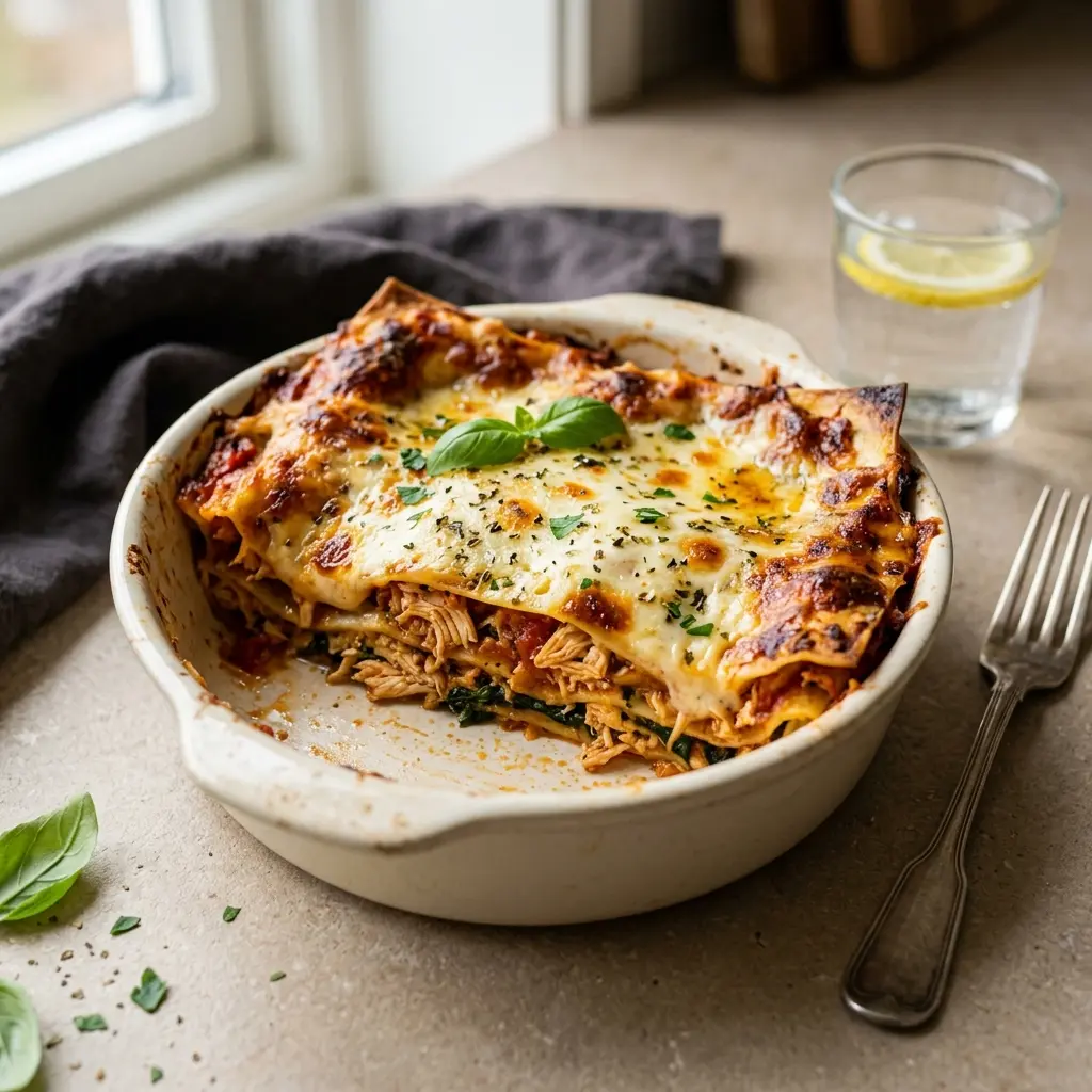 Photo of the finished dish for the recipe Chicken Lasagne