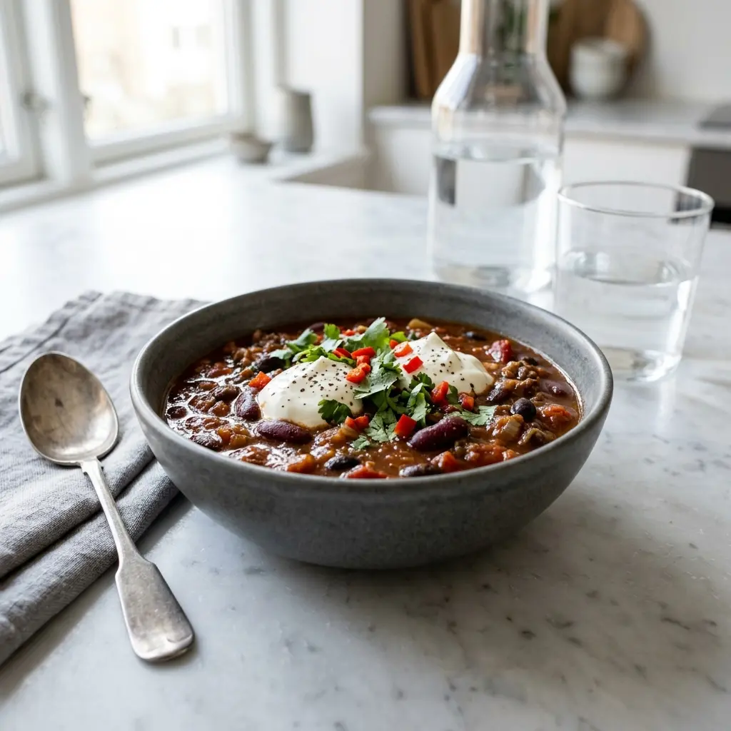 Photo of the finished dish for the recipe Chilli con Carne