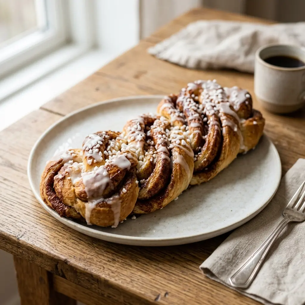 Photo of the finished dish for the recipe Cinnamon Twist Loaf