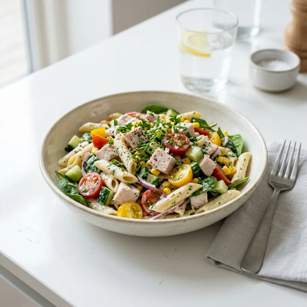 Photo of the salad recipe Cold Pasta Salad with Turkey