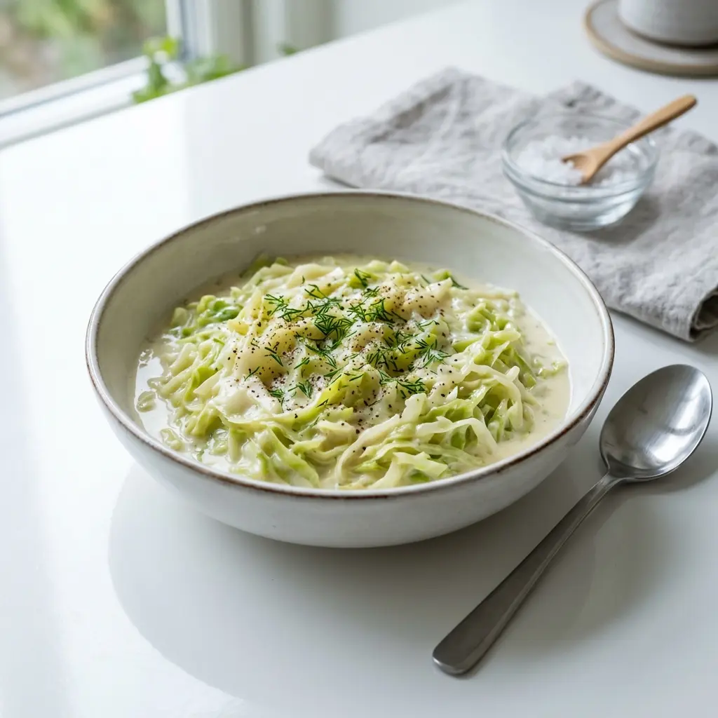 Photo of the finished dish for the recipe Creamed Sweetheart Cabbage