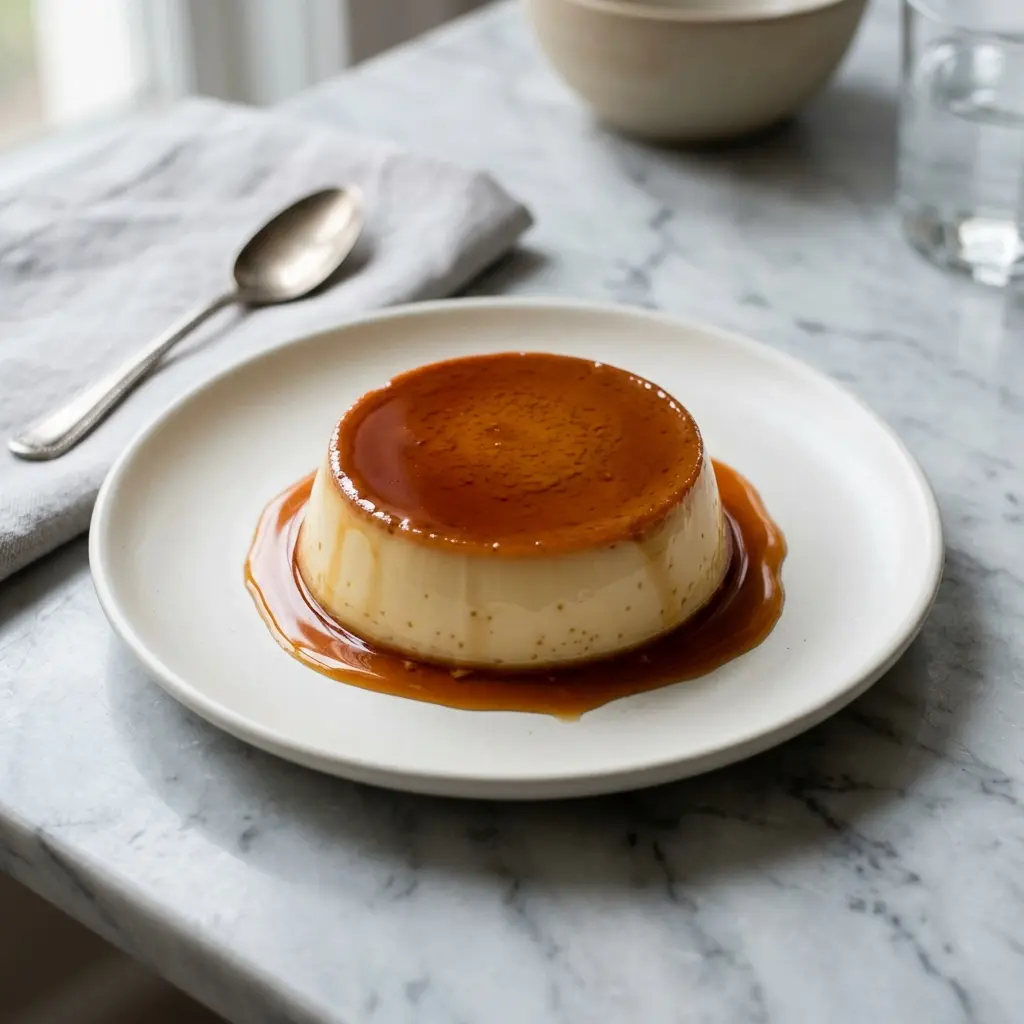 Photo of the finished dish for the recipe Creme Caramel
