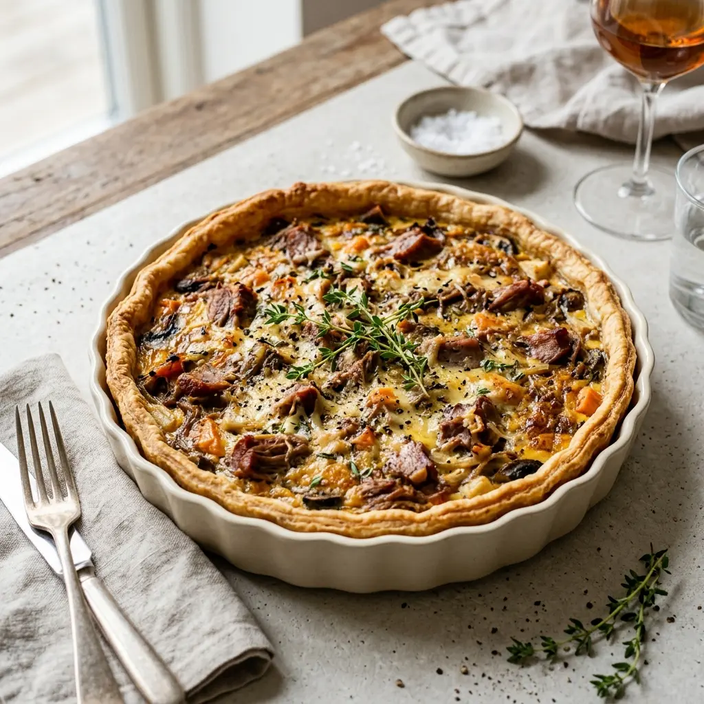 Photo of the finished dish for the recipe Duck Pie