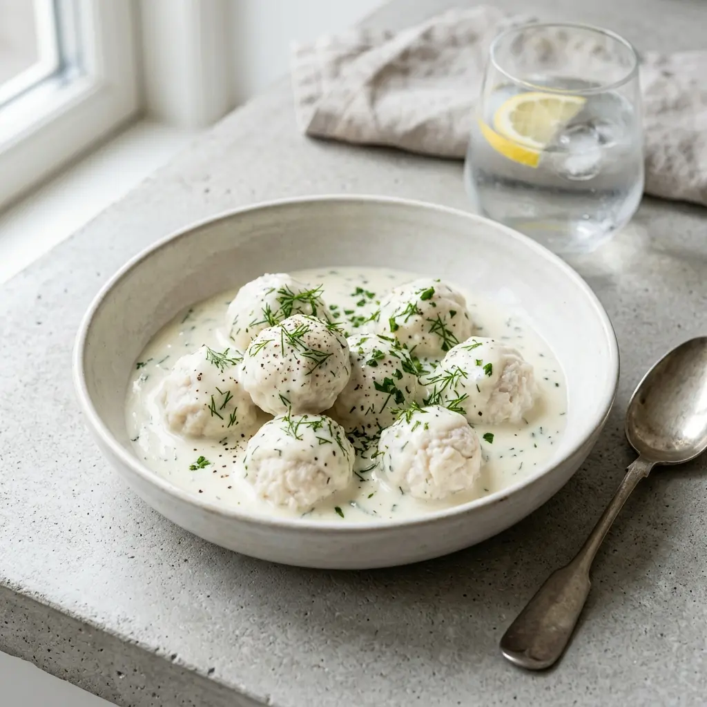 Photo of the sauce or side recipe Fish Balls in White Sauce