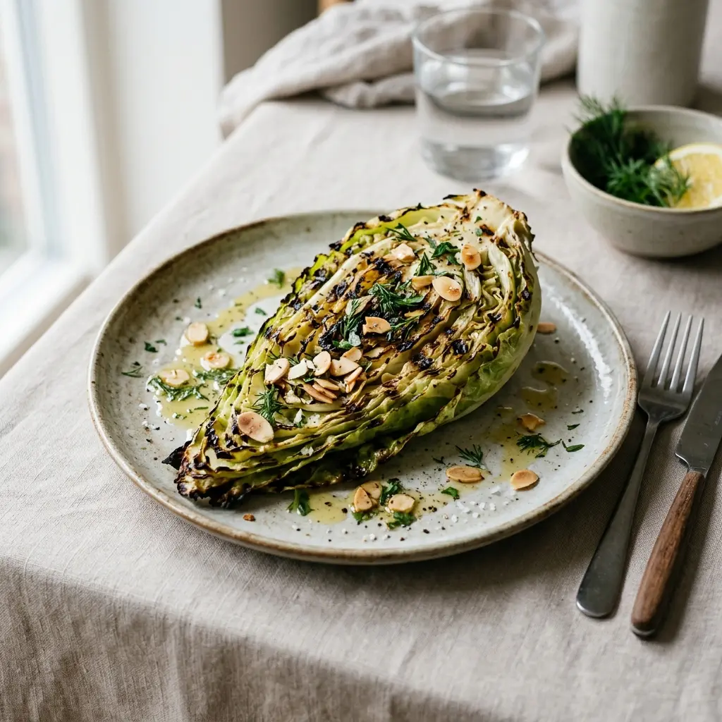 Photo of the finished dish for the recipe Grilled Sweetheart Cabbage
