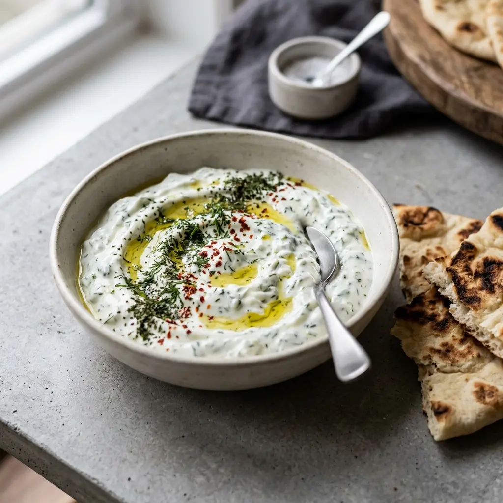 Photo of the finished dish for the recipe Haydari