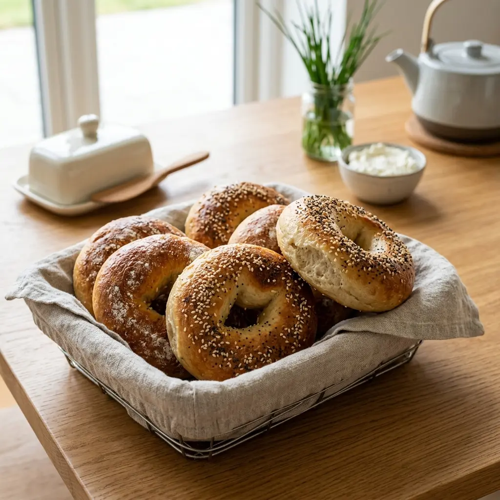 Photo of the finished dish for the recipe Homemade Bagels
