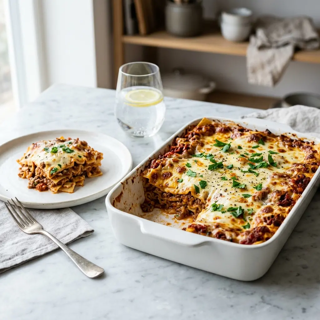 Photo of the finished dish for the recipe Homemade Lasagnette