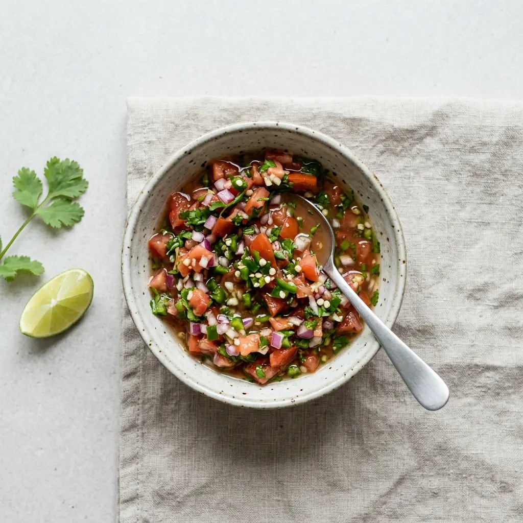 Photo of the sauce or side recipe Homemade Salsa