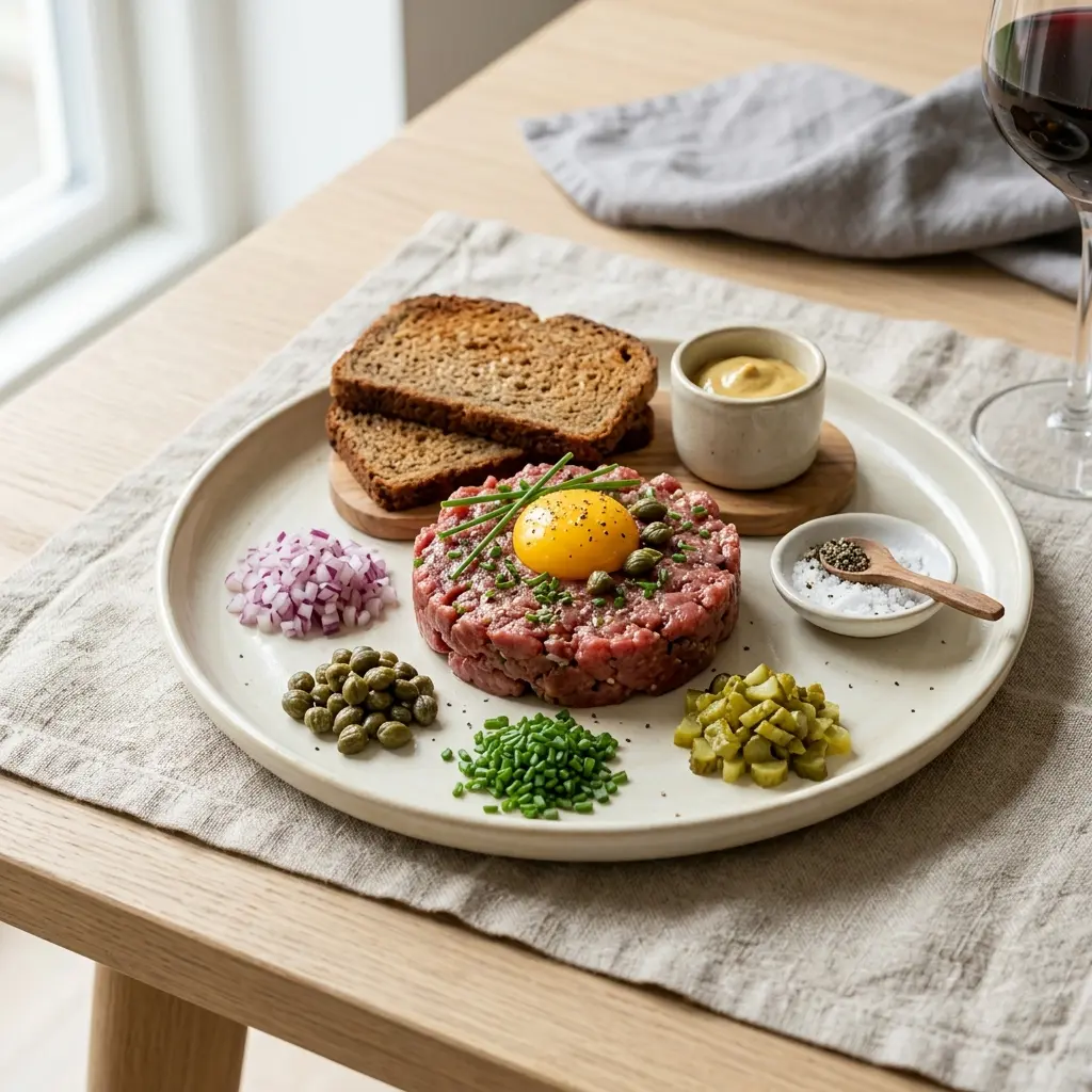 Photo of the finished dish for the recipe Homemade Tartare