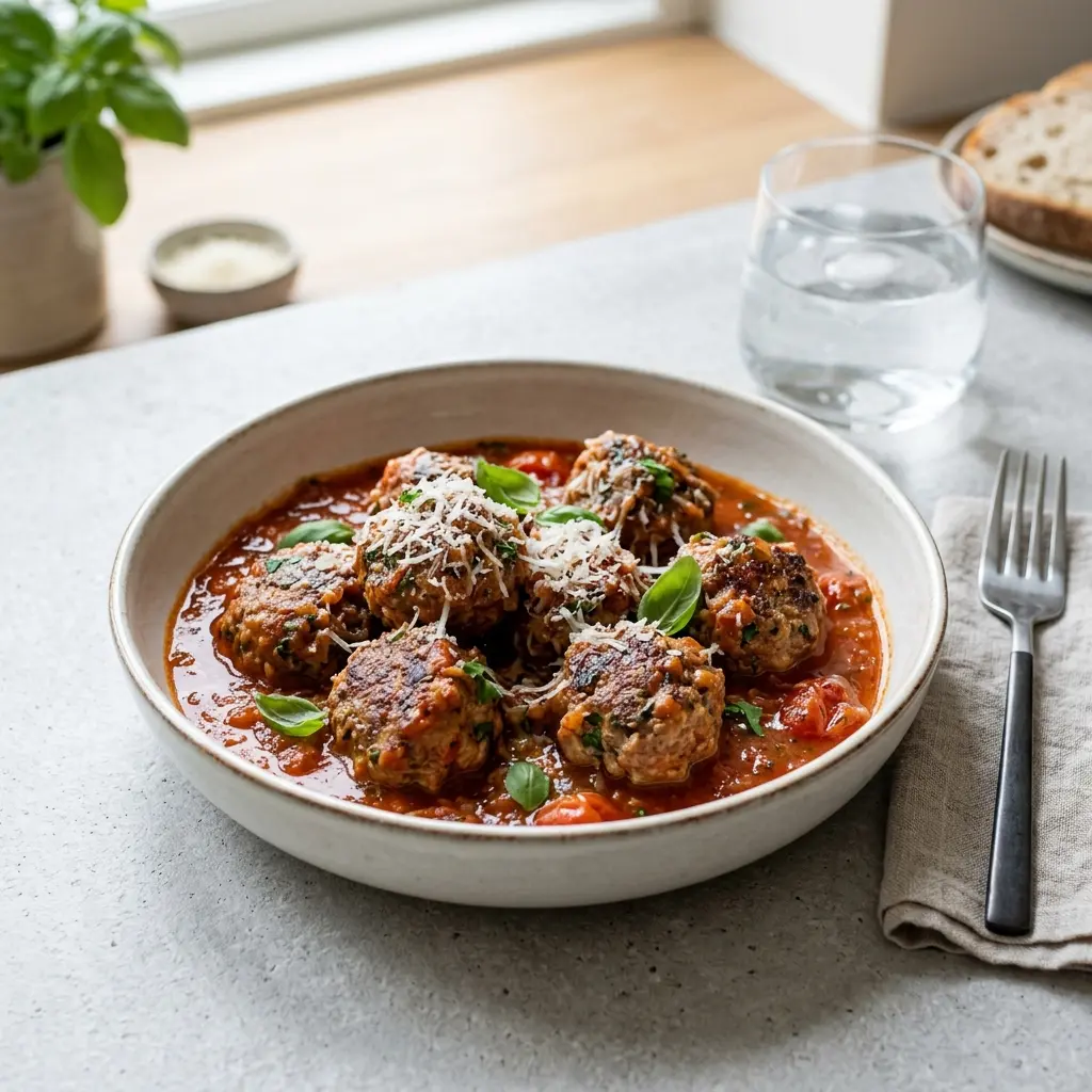 Photo of the finished dish for the recipe Italian Meatballs