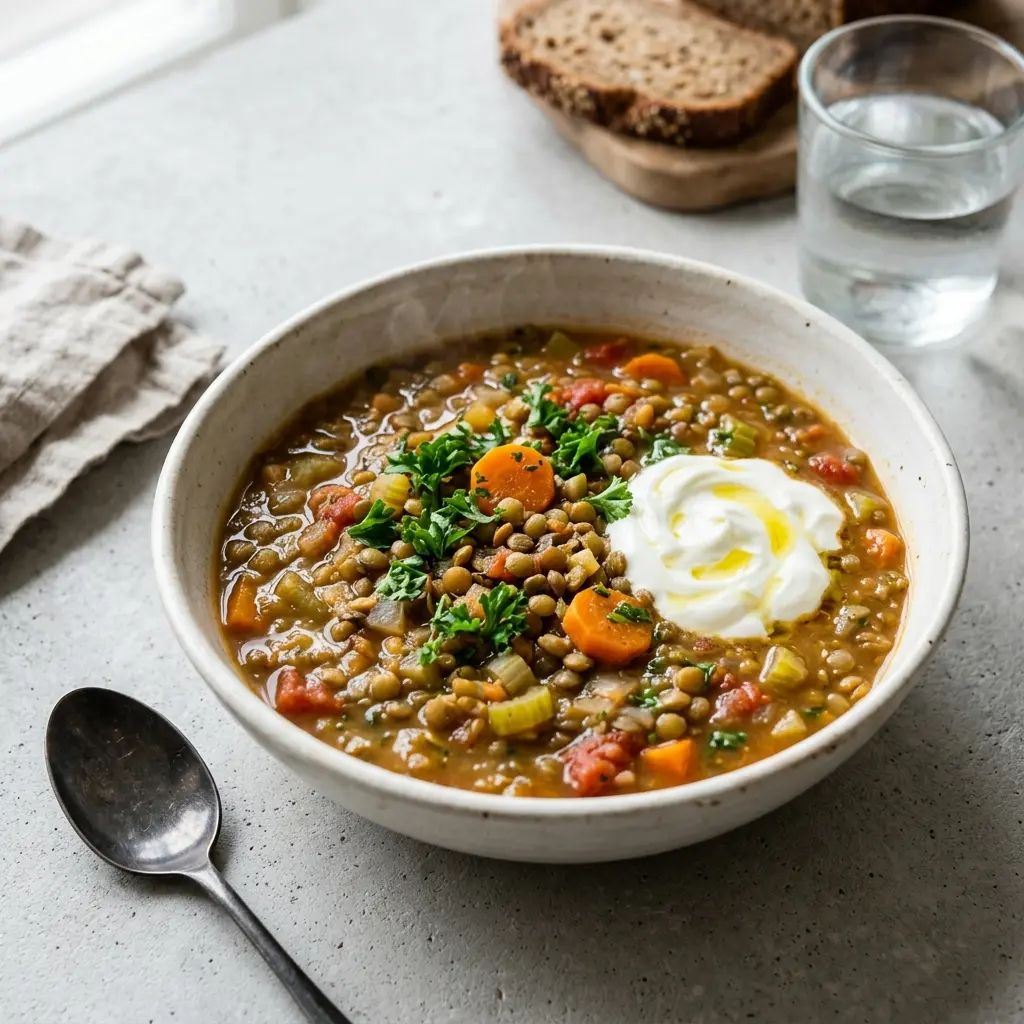 Photo of the finished dish for the recipe Lentil Stew