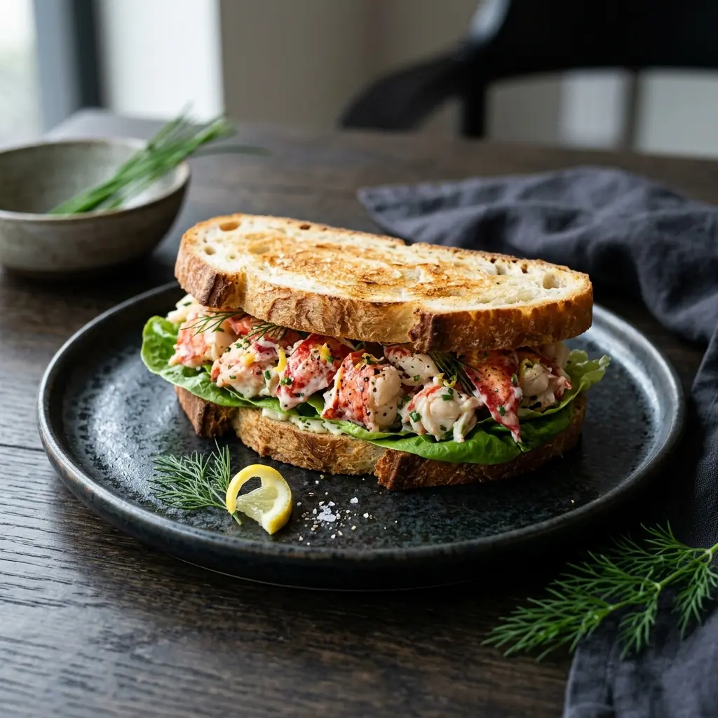 Photo of the finished dish for the recipe Lobster Sandwich