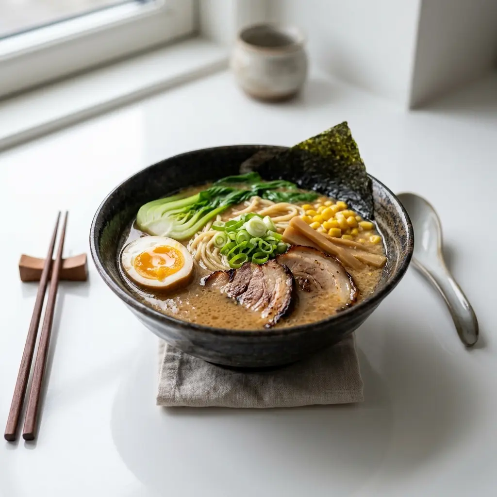 Photo of the finished dish for the recipe Miso Ramen
