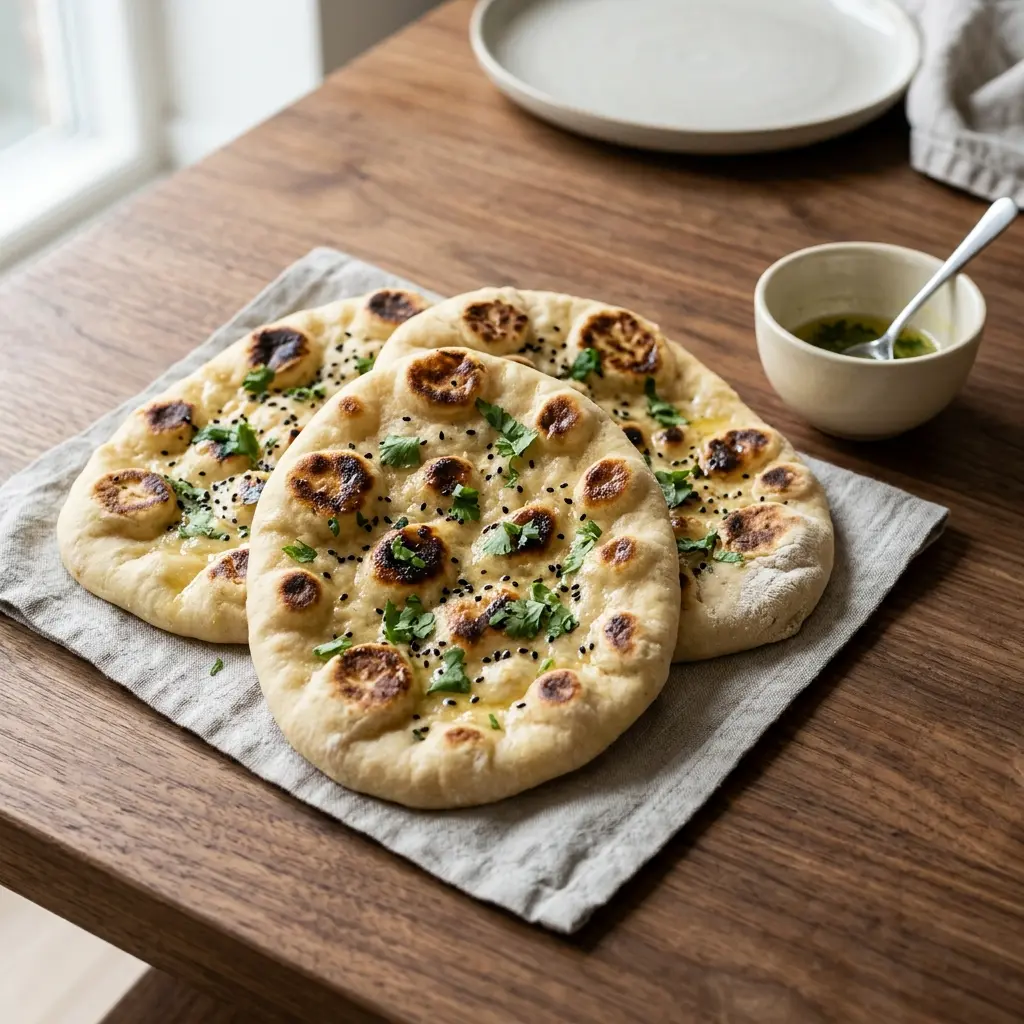 Photo of the bread or dough recipe Naan Bread